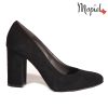 Pantofi dama din piele naturala 202141/R23/SP-Negru/Dia
