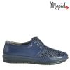 Pantofi dama, din piele naturala 231414/16740/Blue/Diana