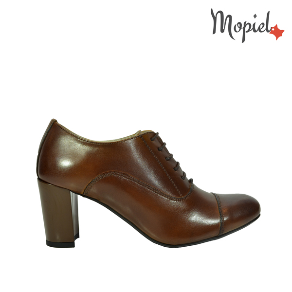 Pantofi dama din piele naturala 23523/Maro/Carla