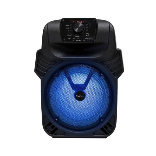 Boxa Party, 20 cm, acumulator, BT, LED PAR20BTC