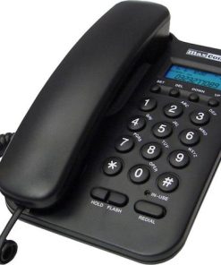 Telefon fix MaxCom KXT100, Black